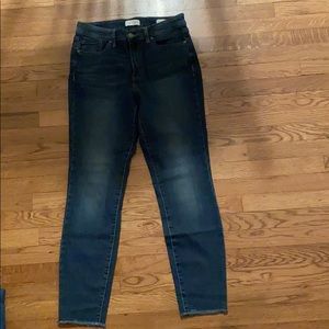 Jessica Simpson High Rise Skinny Ankle Jeans